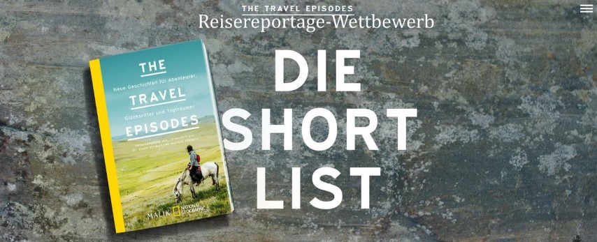 Shortlist für Wettbewerb mit Buch